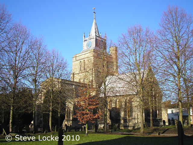 St Mary's Church Aylesbury in 2010 - Aylesbury Churches